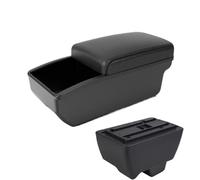 RORVECQ Pour Mahindra Pour Bolero Boîte D'accoudoir Universelle Boîte De Rangement D'accoudoir Central Voiture Boîte À Mouchoirs(B2 Black Storage box)