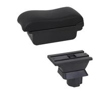 RORVECQ Pour Mazda 2 Pour Mazda 2 Pour Demio Boîte À Accoudoir Centrale Boîte De Rangement Centrale Intérieur Retrofit Chargement USB(B2 ligne noire 3USB)