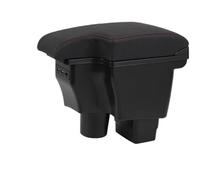RORVECQ Pour Mazda 2 Pour Skyactiv Pour Version Cx3 CX-3 Boîtier D'accoudoir Central Boîte(Black red line)