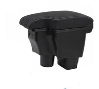 RORVECQ Pour Mazda 2 Pour Skyactiv Pour Version Cx3 CX-3 Boîtier D'accoudoir Central Boîte(Black white lines)