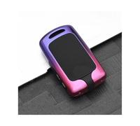 RORVECQ pour Mazda 3 pour Alexa CX-30 CX-5 CX-3 CX-8 CX-9 Alliage Coque De Clé Voiture Couverture Protecteur Accessoires sans(Violet,3 Boutons)