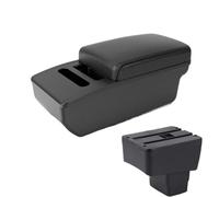 RORVECQ Pour Mazda CX-3 Boîte D'accoudoir Pour Mazda 2 Version Skyactiv Boîte De Rangement D'accoudoir Voiture Retrofit(A2 Black Tissue Box)