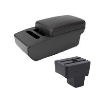 RORVECQ Pour Mazda CX-3 Boîte D'accoudoir Pour Mazda 2 Version Skyactiv Boîte De Rangement D'accoudoir Voiture Retrofit(A1 red Tissue Box)