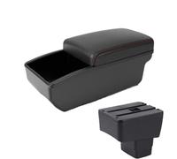 RORVECQ Pour Mazda CX-3 Boîte De Repose-bras Pour Mazda 2 Skyactiv Version Pour Cx3 CX-3 Boîte De Rangement De Repose-bras De Voiture(B1 Red Storage box)