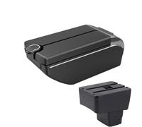 RORVECQ Pour Mazda CX-3 Kit D'accoudoir Rétrofit Pour Mazda 2 Version Skyactiv Pour CX-3 CX-3 Voiture Boîte De Rangement D'accoudoir(B3 white line 6 usb)
