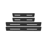 RORVECQ pour Mazda CX-9 Ruban en Fibre De Carbone pour Seuil Voiture Protection Porte Garniture Protectrice Protège-Attelage Coffre Anti(4 seuils de Porte)