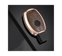 RORVECQ pour Mercedes pour Benz C-Class E-Class GLC300 L260 Le300l Porte-Clés De Voiture en Métal Alliage D'Aluminium Style Affaires(Brun)