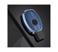RORVECQ pour Mercedes pour Benz C-Class E-Class GLC300 L260 Le300l Porte-Clés De Voiture en Métal Alliage D'Aluminium Style Affaires(Bleu)