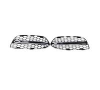RORVECQ Pour Mercedes Pour Benz Classe C W205 C180 C200 C250 2058851123 2058851223 Grille Pare-chocs Avant Couvercle Feu Antibrouillard Garniture(Chrome)