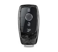 RORVECQ pour Mercedes pour Benz GLE GLC GLA E300 Coque De Clé Voiture en Fibre Carbone