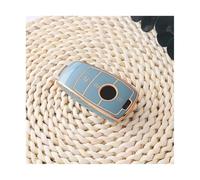 RORVECQ pour Mercedes pour Benz W204 W177 W205 CLA W213 W212 AMG A C E S Classe W176 GLC Coque De Clé Voiture en TPU(Gray)