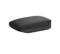 RORVECQ Pour MG ZS 2017 2018 2019 2020 2021 2022 Boîte À Accoudoir Rallongée Surélevée Support Retrofit Décoration Accessoires Auto(Black red line)