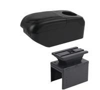 RORVECQ Pour N&issan Pour Micra K14 Boîtier D'accoudoir Pour Micra 2020-2023 Boîtier D'accoudoir Voiture Boîte De Rangement Accessoires Auto Intérieurs(Noir Noir)