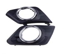 RORVECQ Pour N&issan Pour Rogue X-trail 2014-2016 Voiture Avec Trou Lampe Cadre Phare Antibrouillard Pare-chocs Avant Couvercle Lunette Phare Antibrouillard(Gauche et Droite)