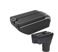 RORVECQ Pour N&issan Pour Sunny Boîte D'Accoudoir Pour N&issan Pour March Pour Micra K13 2010-2022 Accoudoir Auto Boîte De Rangement Bras(B3 white line 7 usb)