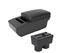 RORVECQ Pour N&issan Pour Tiida C11 Pour Sylphy Pour Latio Boîte À Accoudoir De Voiture Boîte De Rangement Intérieur Centrale(A1 red Tissue Box)