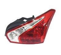 RORVECQ Pour N&issan Pour Tiida Hatchback 2011 2012 2013 2014 2015 Voiture Pare-chocs Arrière Feu Arrière Feu Stop Boîtier De Feu Stop Sans Ampoule(ROUGE,Côté droit)