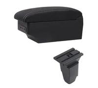RORVECQ Pour PEUGEOT 206 Pour Peugeot 206 CC Cabrio Boîte De Rangement Fournitures Auto Détails Intérieurs Boîtier D'accoudoir(Ligne blanche E1)