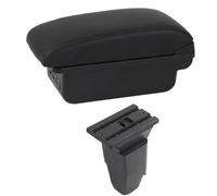 RORVECQ Pour PEUGEOT 206 Pour Peugeot 206 CC Cabrio Boîte De Rangement Fournitures Auto Détails Intérieurs Boîtier D'accoudoir(C1 Ligne noire)