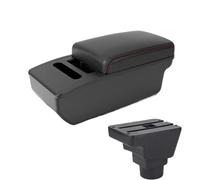 RORVECQ Pour Proton Pour Persona Boîte De Rangement Accoudoir Console Centrale USB Accessoires Intérieur Pièce Avec Boîte À Mouchoirs(A1 red Tissue Box)