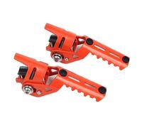 RORVECQ Pour R1250GS R 1250 GS LC R1200GS R 1200 GS Adv Plates-formes De Repose-pieds Avant Pliables Colliers(Orange)