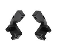 RORVECQ Pour R1250GS R1200GS LC ADV S1000XR R 1200 1250 GS Pour Adventure Déplacement Repose-pieds Passager Repose-pieds Arrière Réglables(NOIR)