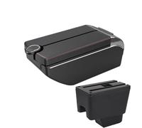 RORVECQ Pour Renault Pour Kaptur Boîtier D'accoudoir Pour Renault Pour Kaptur Pour Captur QM3 Pièces De Rechange Accoudoir Auto Accessoires(B1 Red line 7 usb)