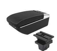 RORVECQ Pour S&koda Pour Octavia Boîtier D'accoudoir Pour S&koda Pour Yeti Mk2 A5 Boîtier D'accoudoir Auto Accessoires Auto Pièces Intérieures(A2 Black line7 USB)