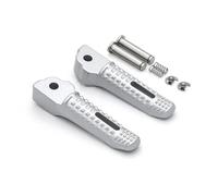 RORVECQ Pour S1000RR S1000R S1000 RR R S 1000 R 2009-2017 Kit de Support de Pédale Repose-pied Arrière de Moto(Argent,Pedal)