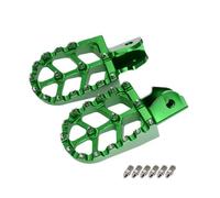 RORVECQ Pour Surron Pour Light Bee Pour LightBee X/S Pour Talaria Repose-pieds CNC Aluminium Pieds Moto Électrique Accessoires Moto(Vert)