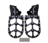 RORVECQ Pour Surron Pour Sur-Ron Pour Ultra Bee Véhicule Électrique Tout-Terrain EnduroDirt Bike Motocyclette Repose-Pied Pédale De Pied Repose-Pieds(NOIR)