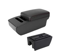 RORVECQ Pour Suzuki Pour Ertiga Pour Ertiga XL7 Accoudoir Voiture Boîte Rangement Avec Vide-poches(A1 red Tissue Box)