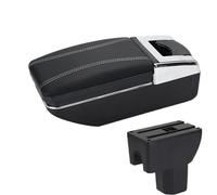 RORVECQ Pour Suzuki Pour IGNIS Boîtier D'accoudoir Boîtier D'accoudoir Auto Pièces De Rétrofit Intérieur Boîte De Rangement Accessoires Auto(Ligne blanche A3 Pas d'USB)