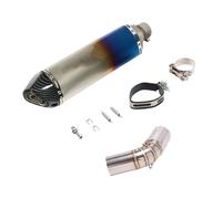 RORVECQ Pour Suzuki Pour V-STROM 1000 1050 DL1050 DL 1000 2014-2021 Silencieux D'échappement Avec Collecteur Central Et DB Killer Pour Moto(Style F)