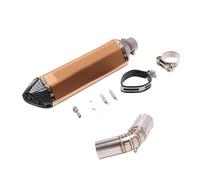 RORVECQ Pour Suzuki Pour V-STROM 1000 1050 DL1050 DL 1000 2014-2021 Silencieux D'échappement Avec Collecteur Central Et DB Killer Pour Moto(StyleB)