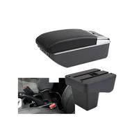 RORVECQ Pour Suzuki Pour Vitara Boîte D'accoudoir Retrofit Console Centrale Accessoire Auto(D2 ligne noire 7USB)