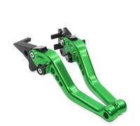 RORVECQ Pour SYM Pour CRUISYM 300 GTS300/300i 2017-2024 Pour JOYMAX Leviers de frein et d'embrayage courts et réglables pour moto(Vert)