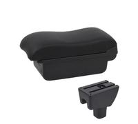 RORVECQ Pour Toyota Pour Agya Pour Wigo Boîte D'accoudoir Pièces Intérieures Console Centrale De Voiture Support De Bras Avec USB(C2 Ligne noire PAS d'USB)