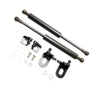 RORVECQ Pour Toyota Pour Alphard Pour Vellfire 20 Series 2008-2015 Capot Avant Bonnet Modifier Amortisseurs À Gaz Levage Support Choc(Black carbon fiber)