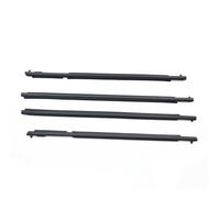RORVECQ Pour Toyota Pour Land Pour Cruiser Pour Prado LJ150 2010-2020 Joints D'Étanchéité Fenêtre Ceintures Vitre Extérieure Portes Latérales