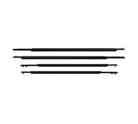 RORVECQ Pour Toyota Pour Prius 2010-2015 Protège-joint Fenêtre Porte Latérale Ceinture Caoutchouc Vitre Extérieure Protecteur D'étanchéité