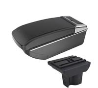 RORVECQ Pour TOYOTA Pour RUSH Boîte D'accoudoir Pour Avanza Pour Rush Pour Aruz Boîte D'accoudoir Voiture(Ligne noire B2 SANS USB)