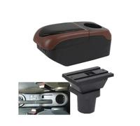 RORVECQ Pour Toyota Pour Urban Cruiser Boîte Accoudoir Pour Ist Boîte Accoudoir Boîte Stockage Centre Intérieur(Black Curry)