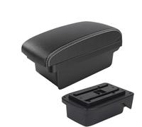 RORVECQ Pour TOYOTA Pour Verso Boîte D'accoudoir Pour TOYOTA Pour Verso EZ Boîte D'accoudoir Auto Boîte De Rangement Avec Interface USB(A3 Black white NO USB)