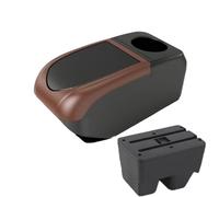 RORVECQ Pour Toyota Pour Yaris Cross Boîte D'accoudoir Pour Yaris Suv Centrale Boîte De Contenu Du Magasin Décoration Avec Interface USB(B3 Brown frame 6USB)