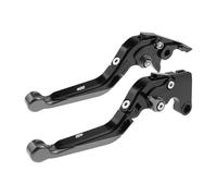 RORVECQ Pour Triumph Pour Scrambler 400X 2023-2024 Accessoires Moto Leviers De Frein Et D'embrayage Réglables Pliables Extensibles(Black gray)