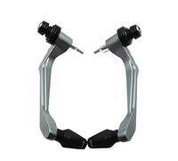 RORVECQ pour Triumph pour Street Triple 675 765 1050 pour Trident 660 pour Tiger 900 pour Tiger 1050 Protège-Mains Universel pour Moto 17-22 Mm pour Guidon(Gris)