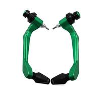 RORVECQ pour Triumph pour Street Triple 675 765 1050 pour Trident 660 pour Tiger 900 pour Tiger 1050 Protège-Mains Universel pour Moto 17-22 Mm pour Guidon(Vert)