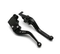 RORVECQ Pour Triumph Pour Trident 660 2021-2023 Leviers De Frein Et D'embrayage Longs Réglables À Poignée Courte(NOIR,Short)