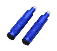 RORVECQ Pour Universal CNC Aluminium M8 Motocyclette Vélo Quad Scooter Moto Dirt Repose-pieds Pédales(Bleu)
